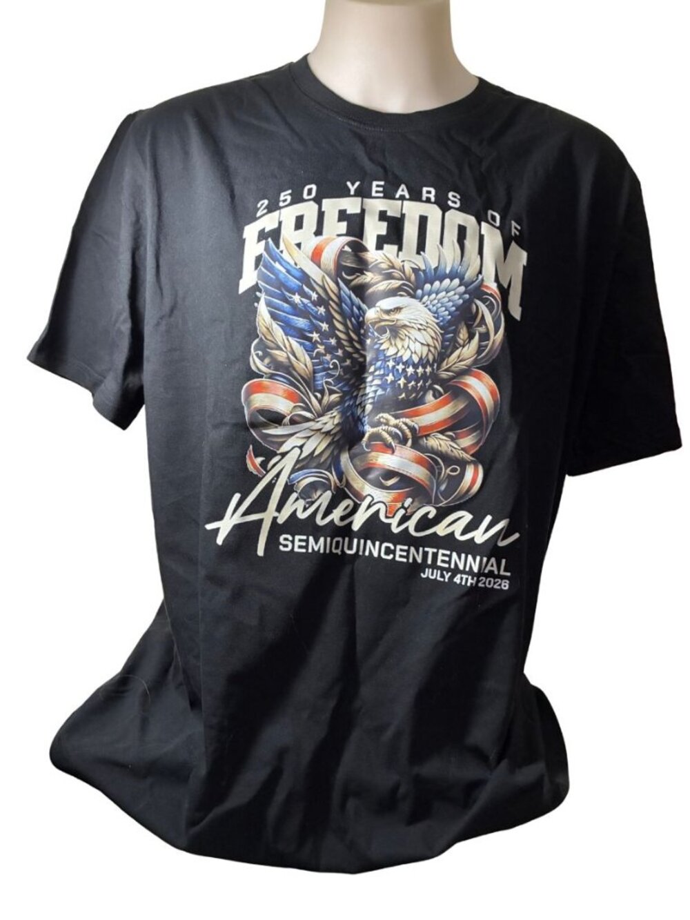 250 Years of Freedom Black Tee New